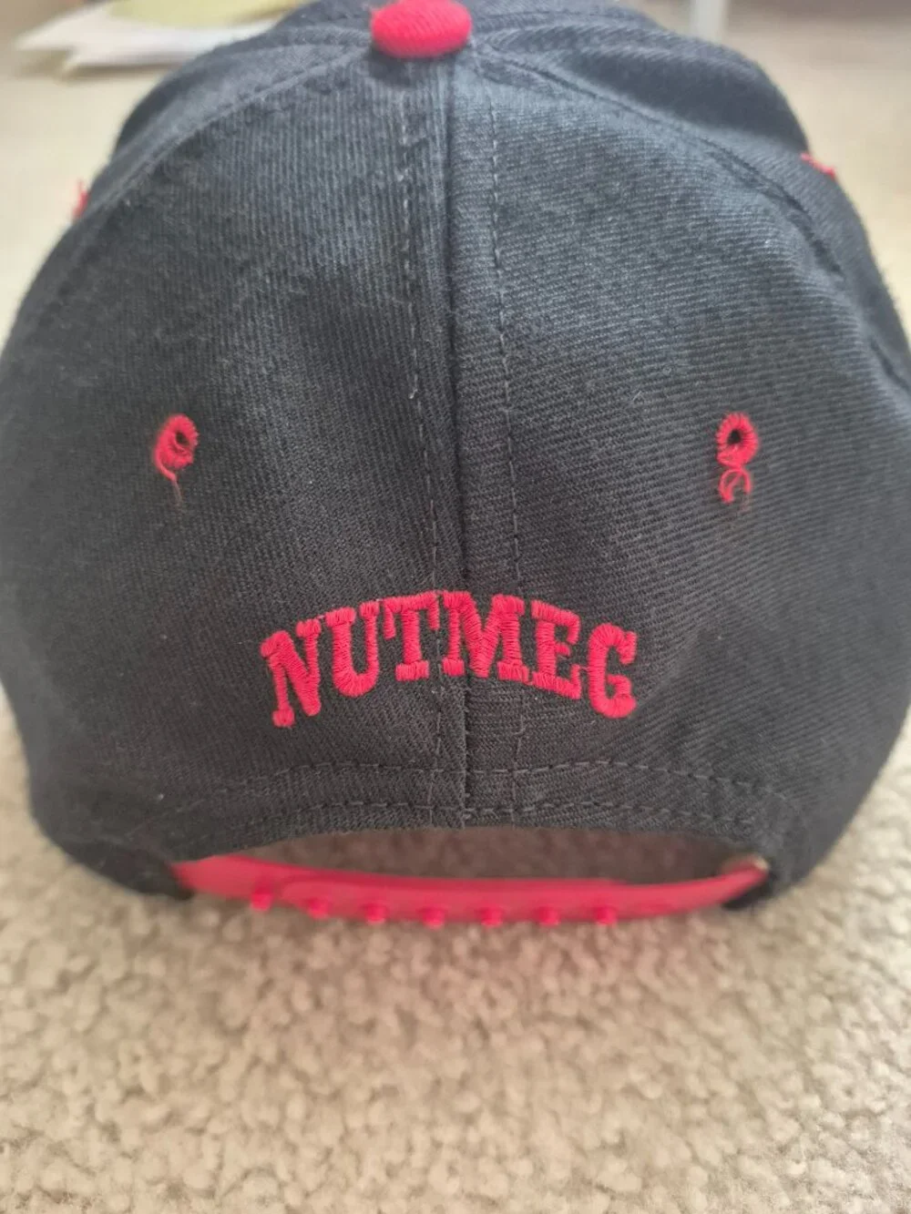 Ernie Irvan NASCAR #28 Athletic Snapback Cap Nutmeg Vintage Red/Black/Yellow